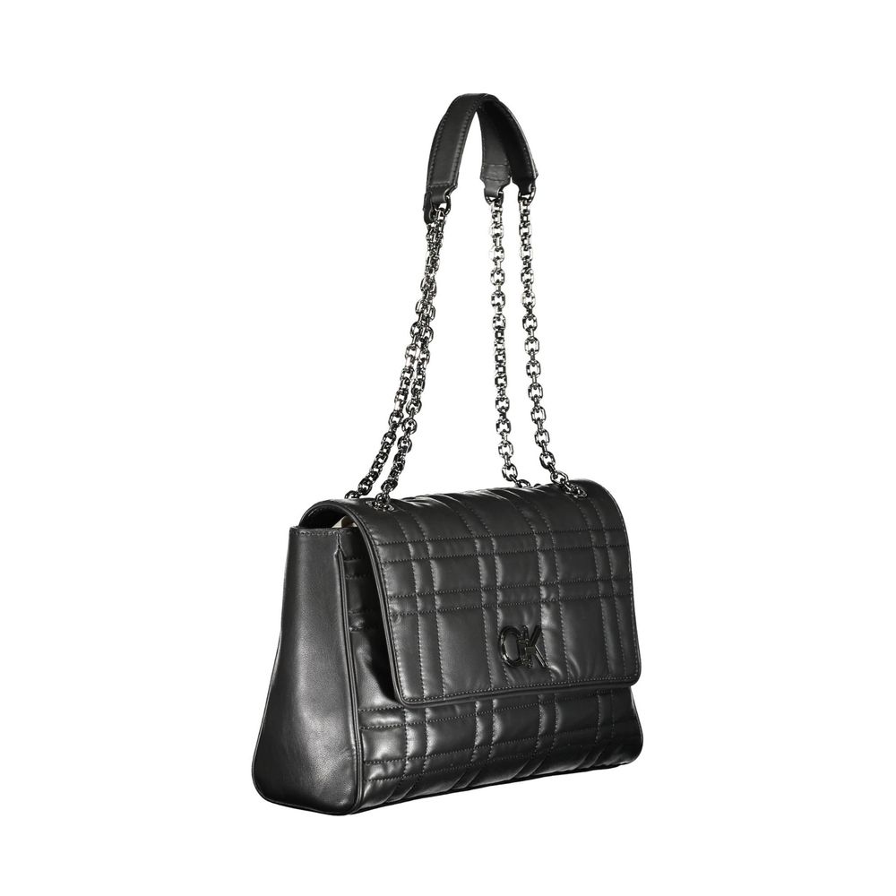 Nero Polyester Womens Handbag - ventzia