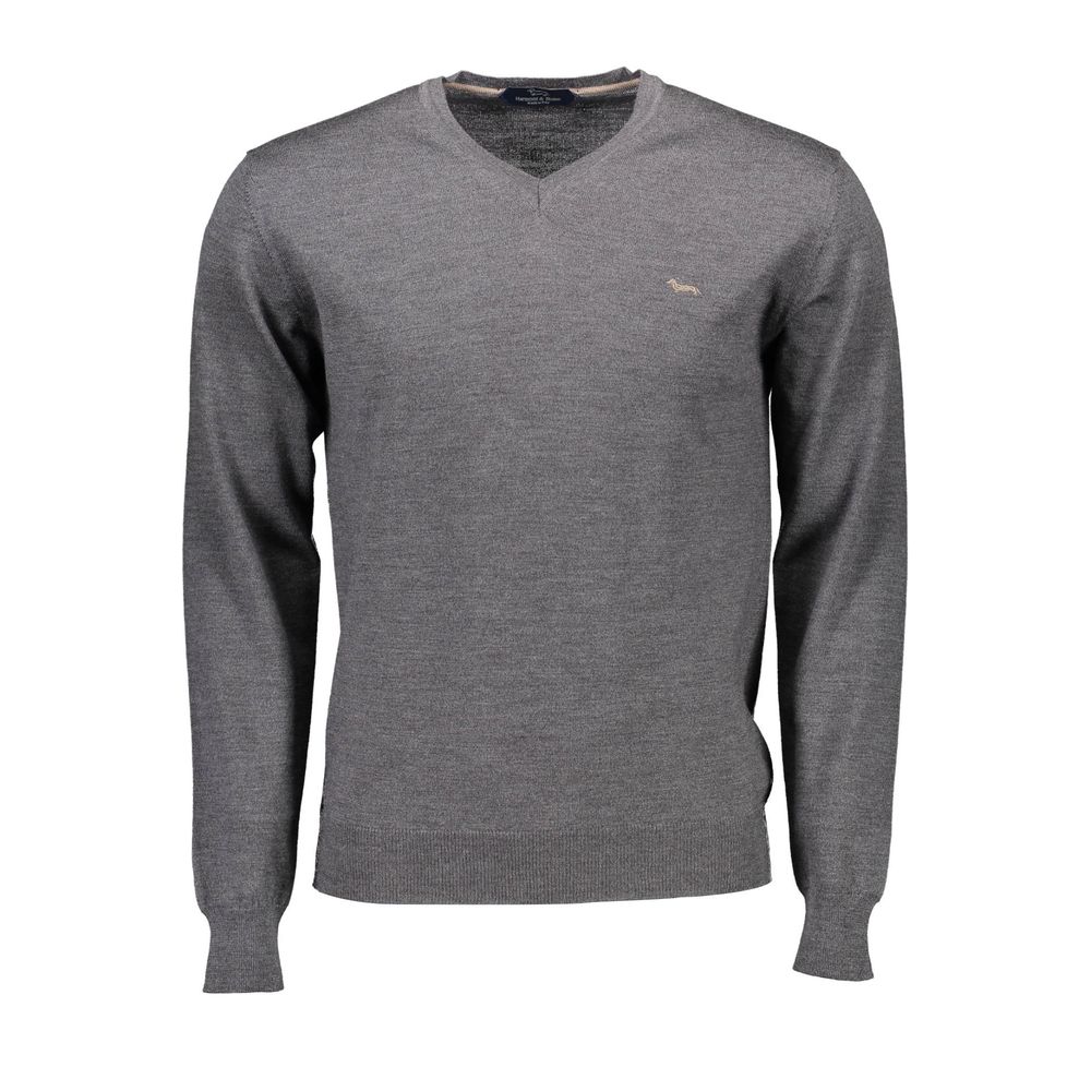 Grigio Wool Mens Sweater - ventzia