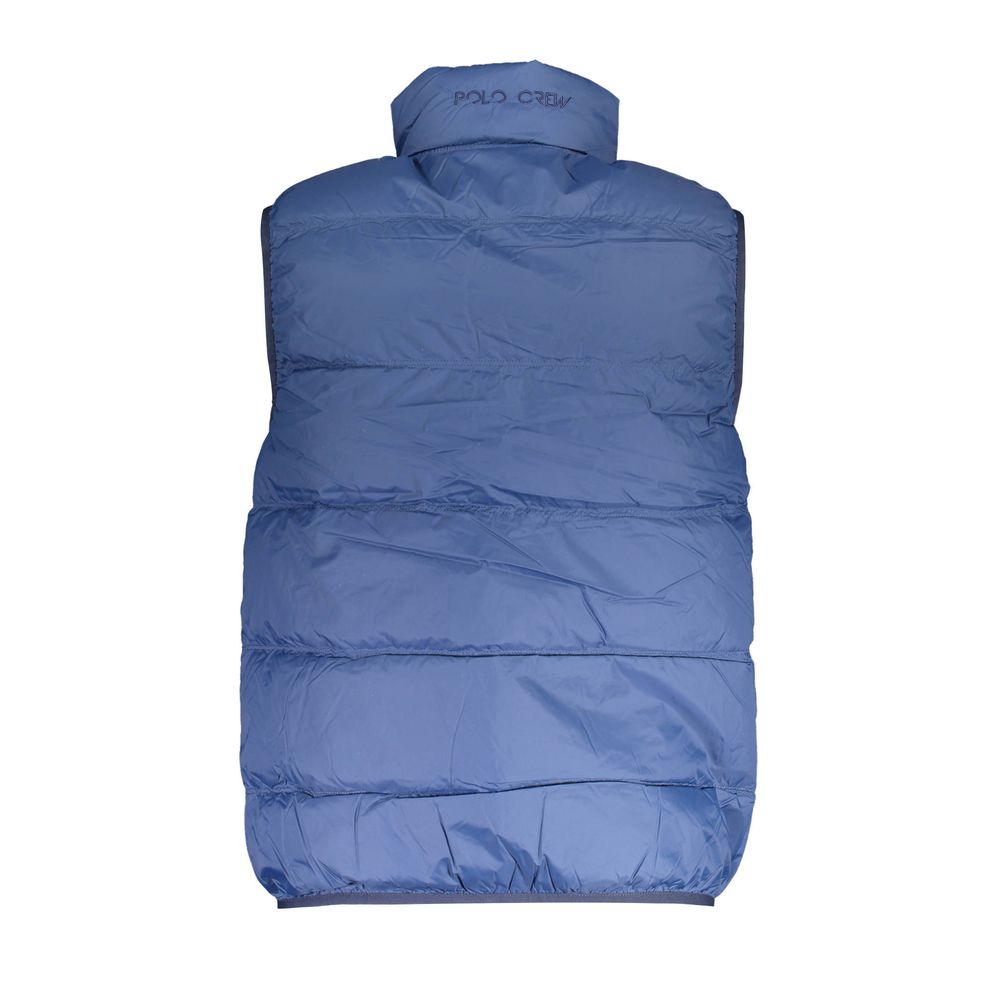 Blue Polyamide Men's Vest - ventzia