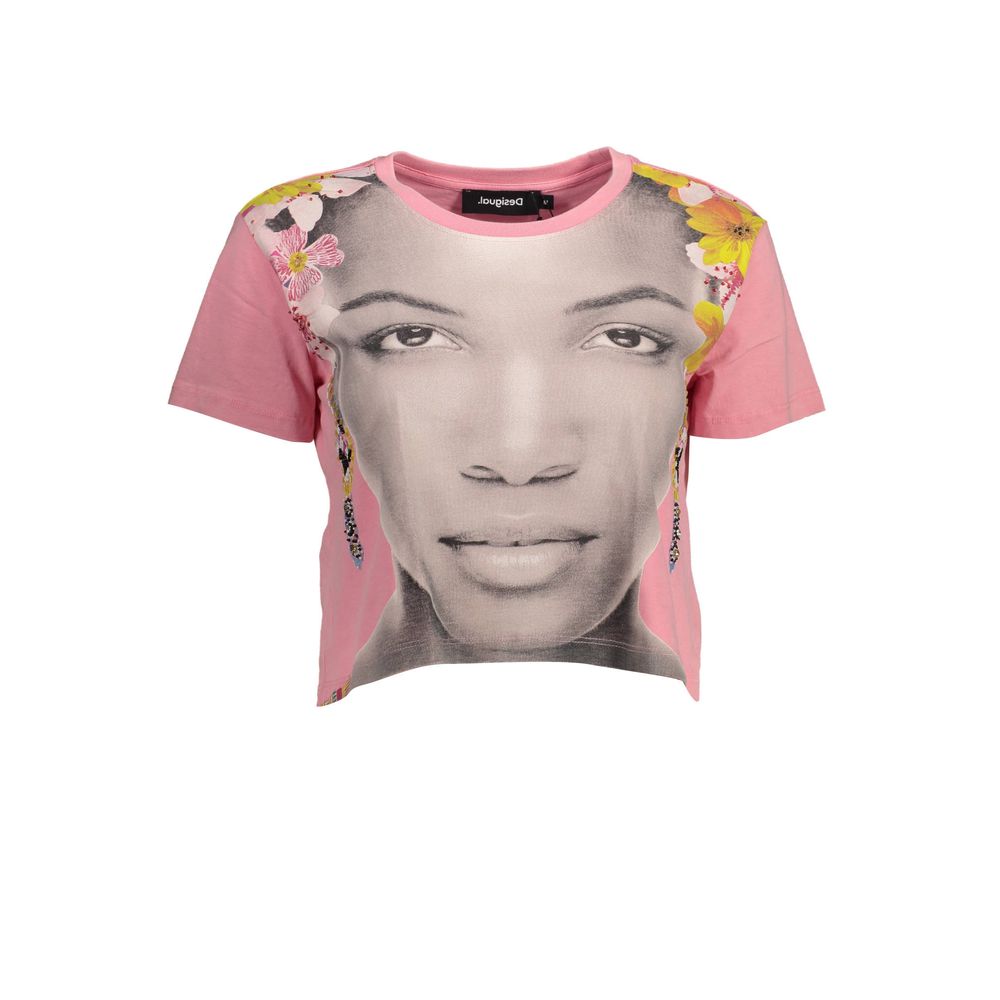 Rosa Cotton Women T-Shirt - ventzia