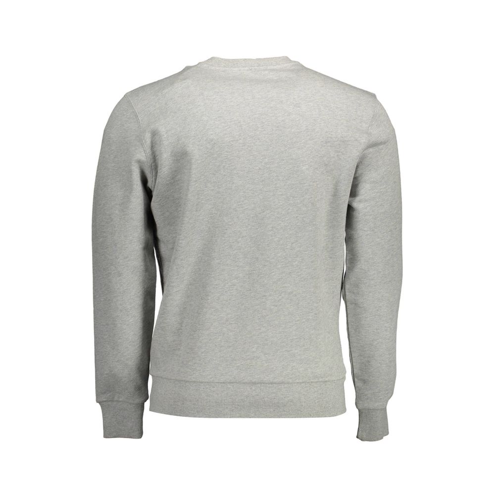 Grigio Cotton Men Sweatshirt - ventzia
