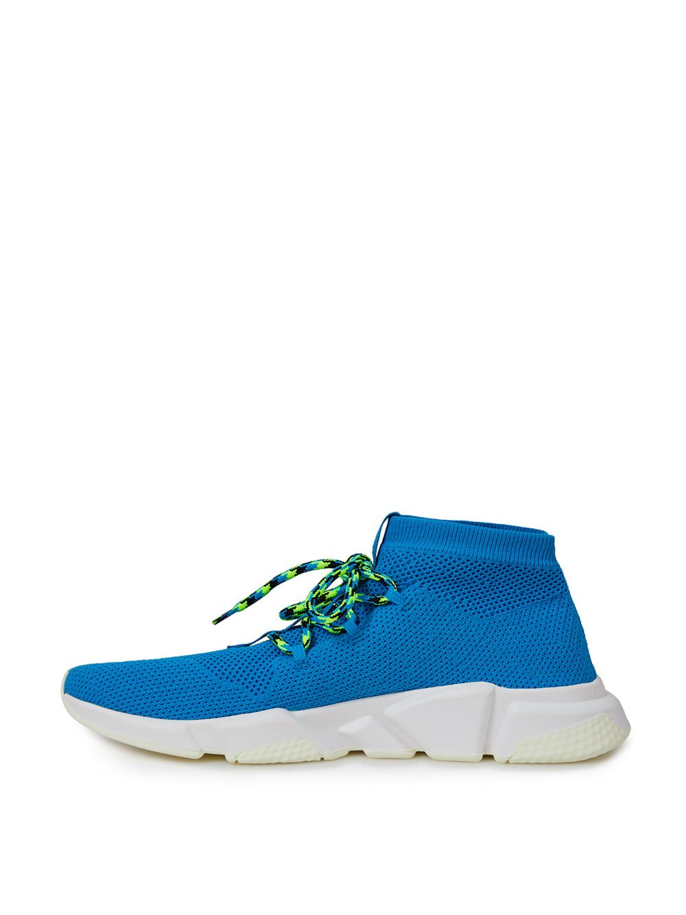 Exquisite Blue Cotton Sneakers for Men - ventzia