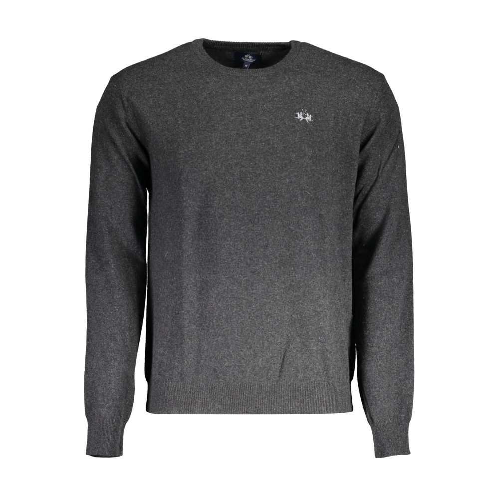 Grigio Wool Men Sweater - ventzia