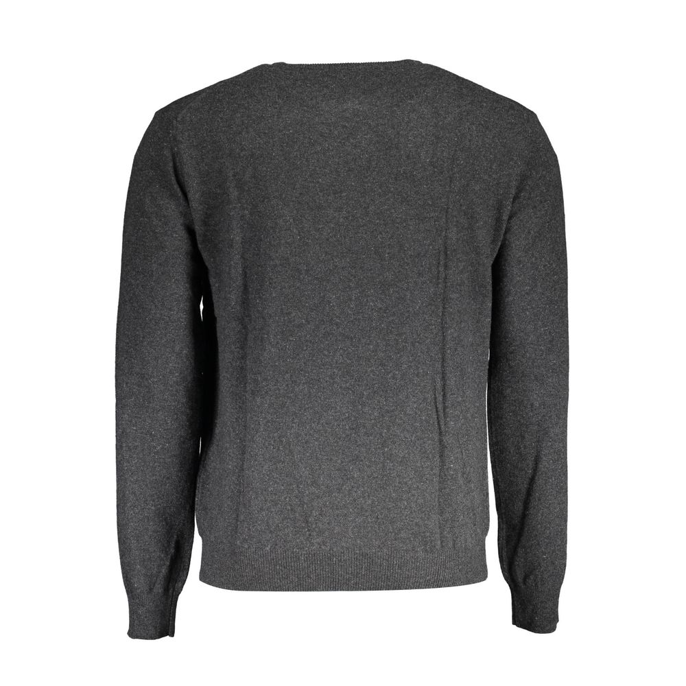 Brown Wool Men Sweater - ventzia