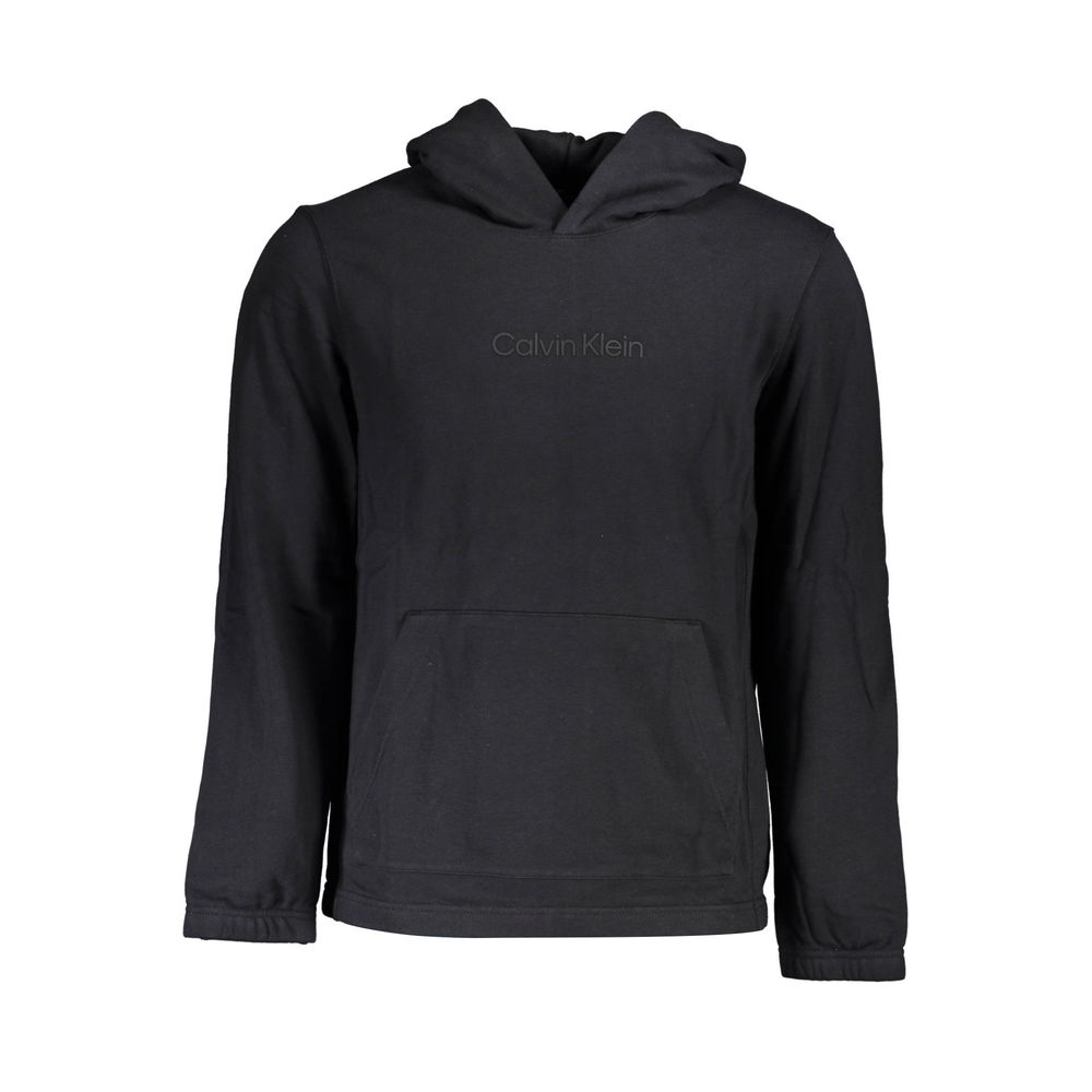 Black Cotton Men's Sweatshirt - ventzia