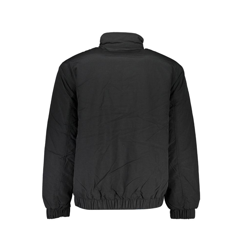 Black Polyester Men Jacket - ventzia