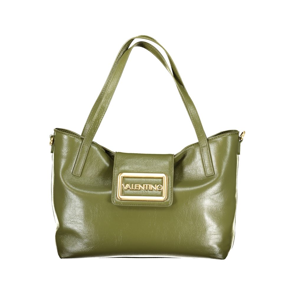 Verde Poliuretano Women Handbag - ventzia