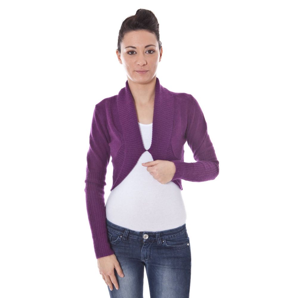 Purple Wool Sweater - ventzia
