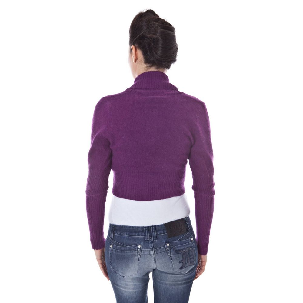 Purple Wool Sweater - ventzia