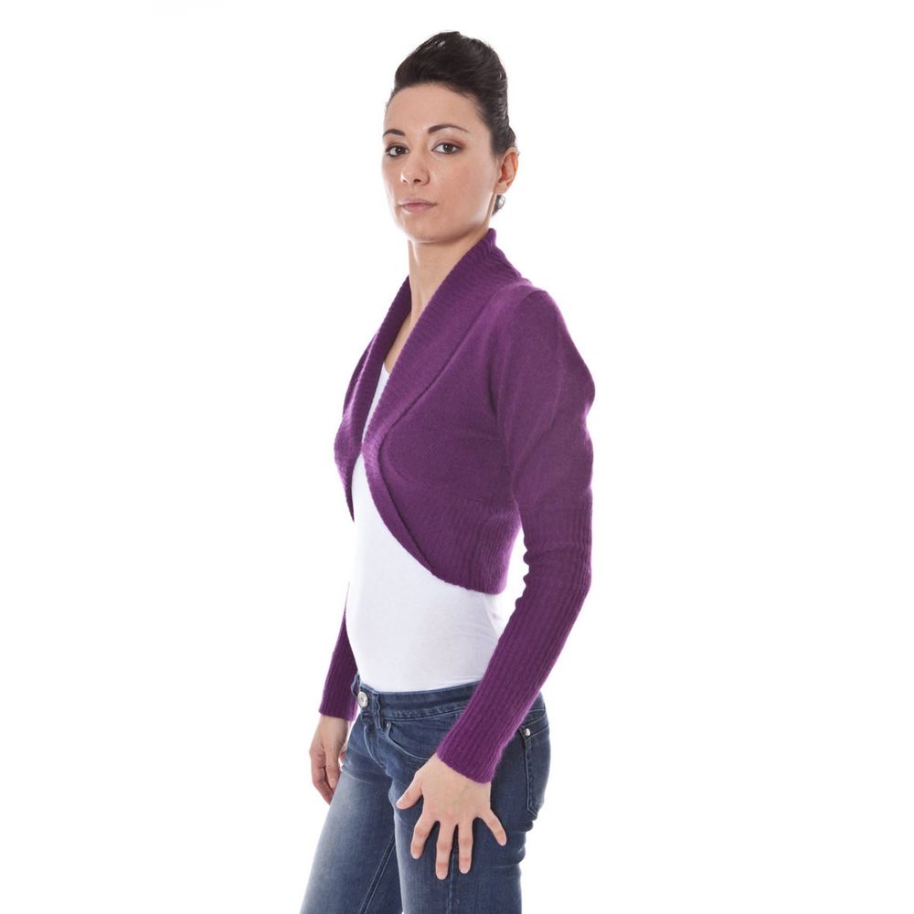 Purple Wool Sweater - ventzia
