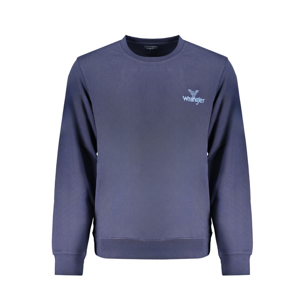 Blue Cotton Mens Sweatshirt - ventzia