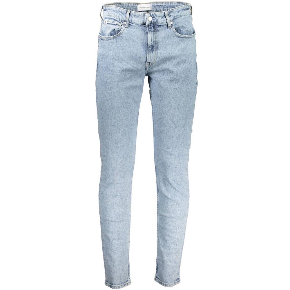 Azzurro Cotton Men Jeans - ventzia