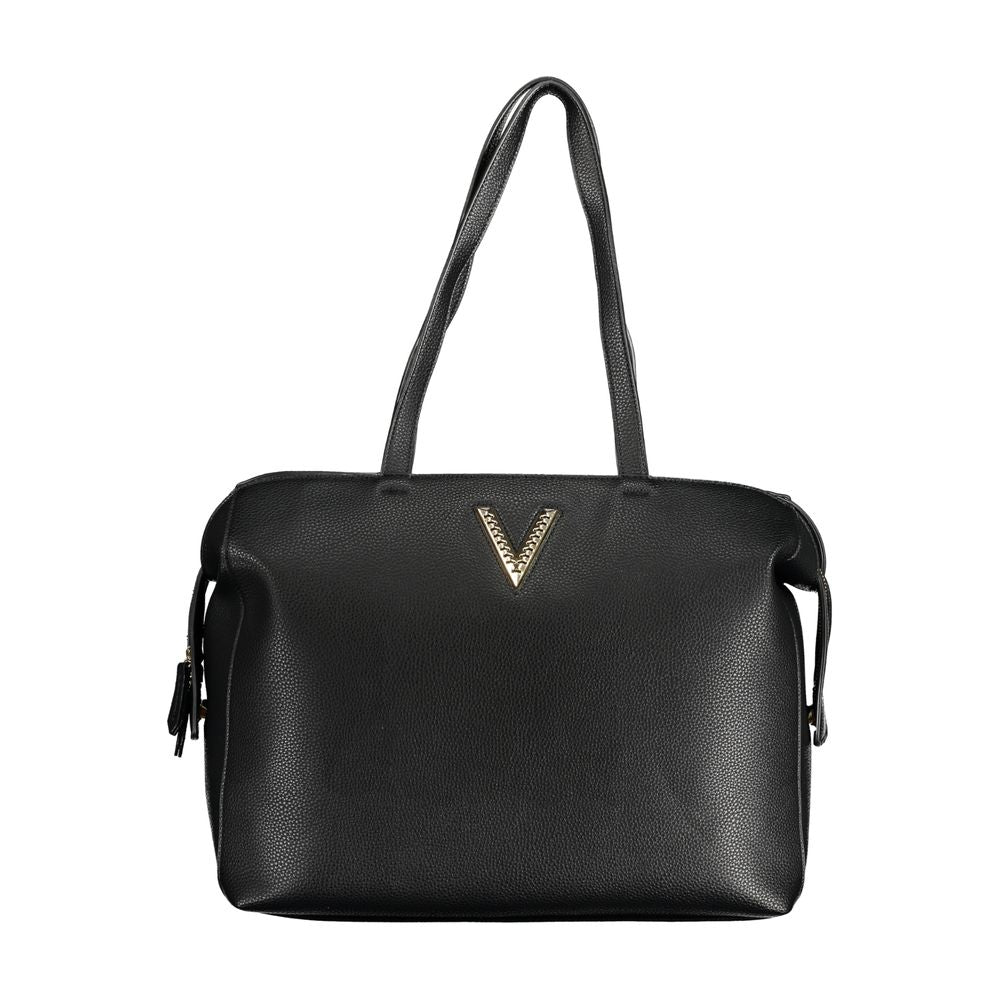 Nero Poliuretano Women Handbag - ventzia