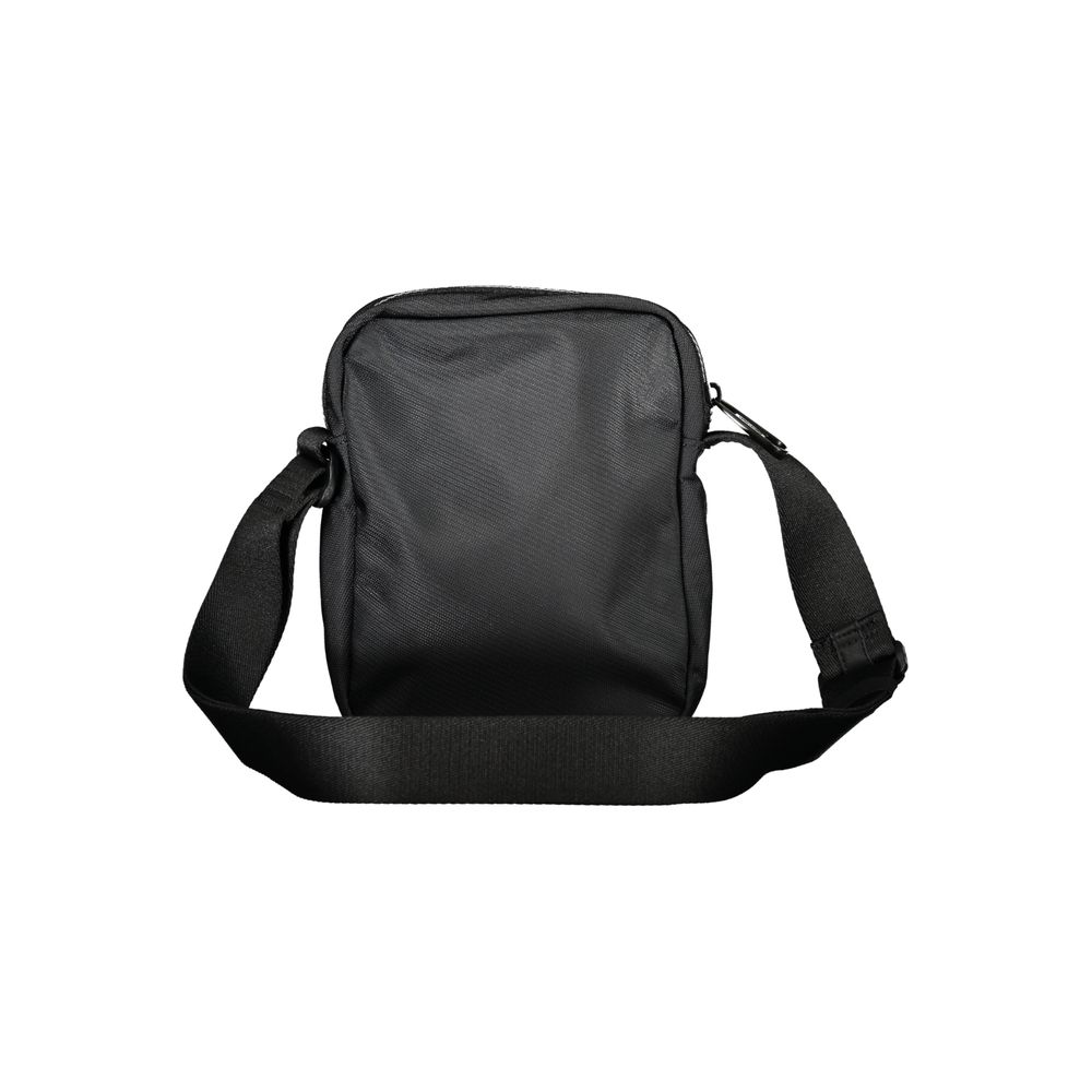 Nero Polyester Mens Shoulder Bag - ventzia