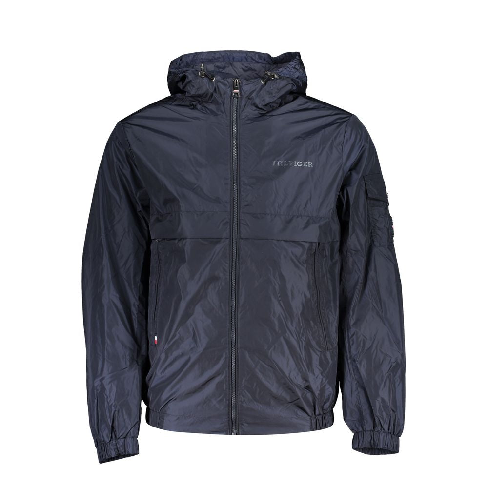 Blue Nylon Men's Jacket - ventzia