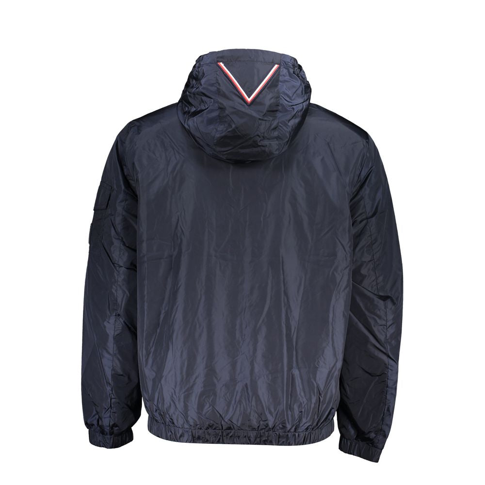 Blue Nylon Men's Jacket - ventzia