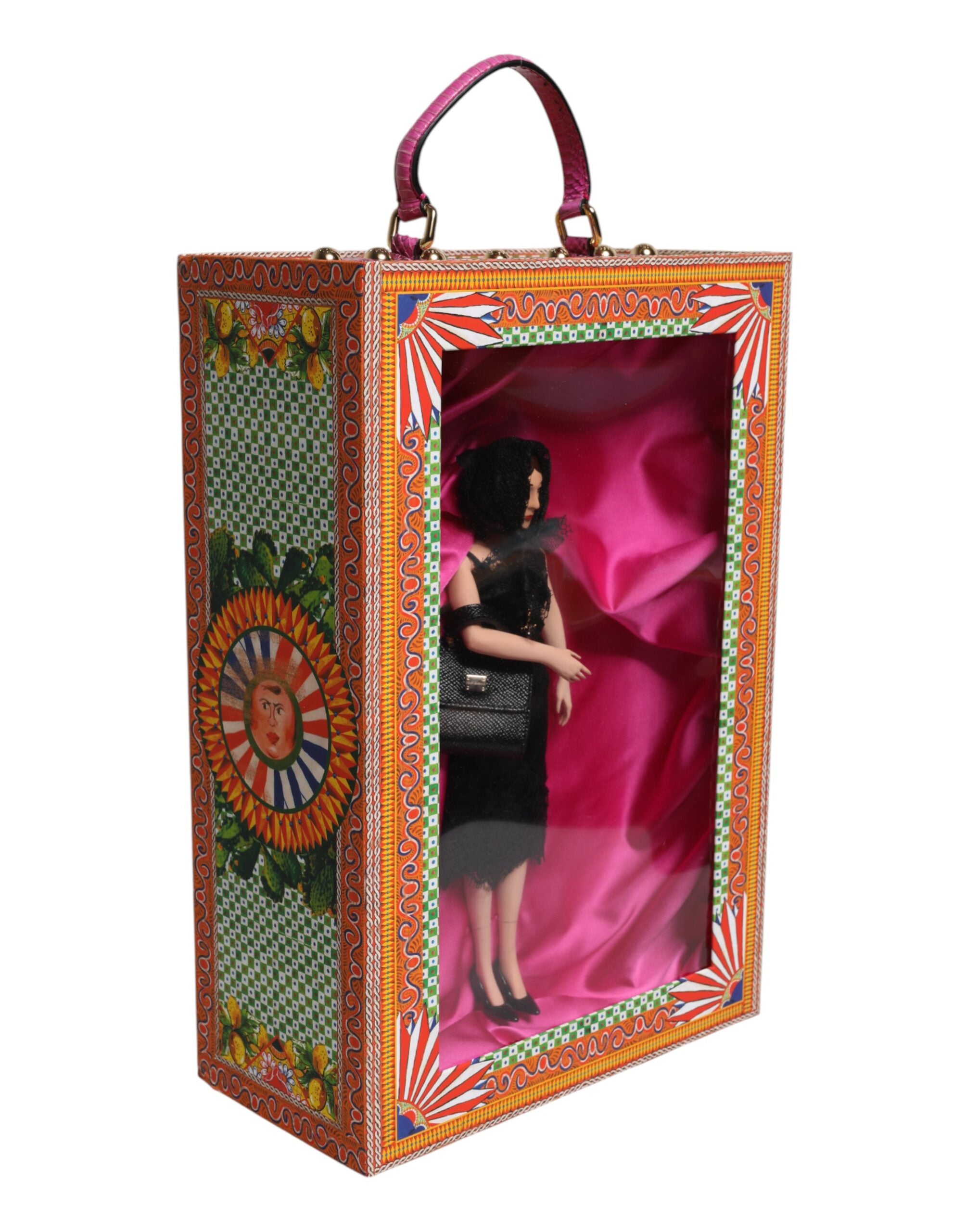 Black Dress Ceramic Porcelain Fashion Leather Sicily Dolls - ventzia