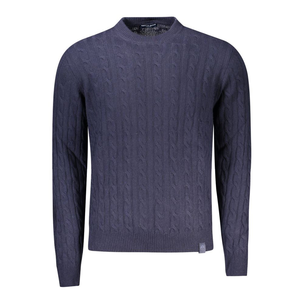 Black Wool Men Sweater - ventzia