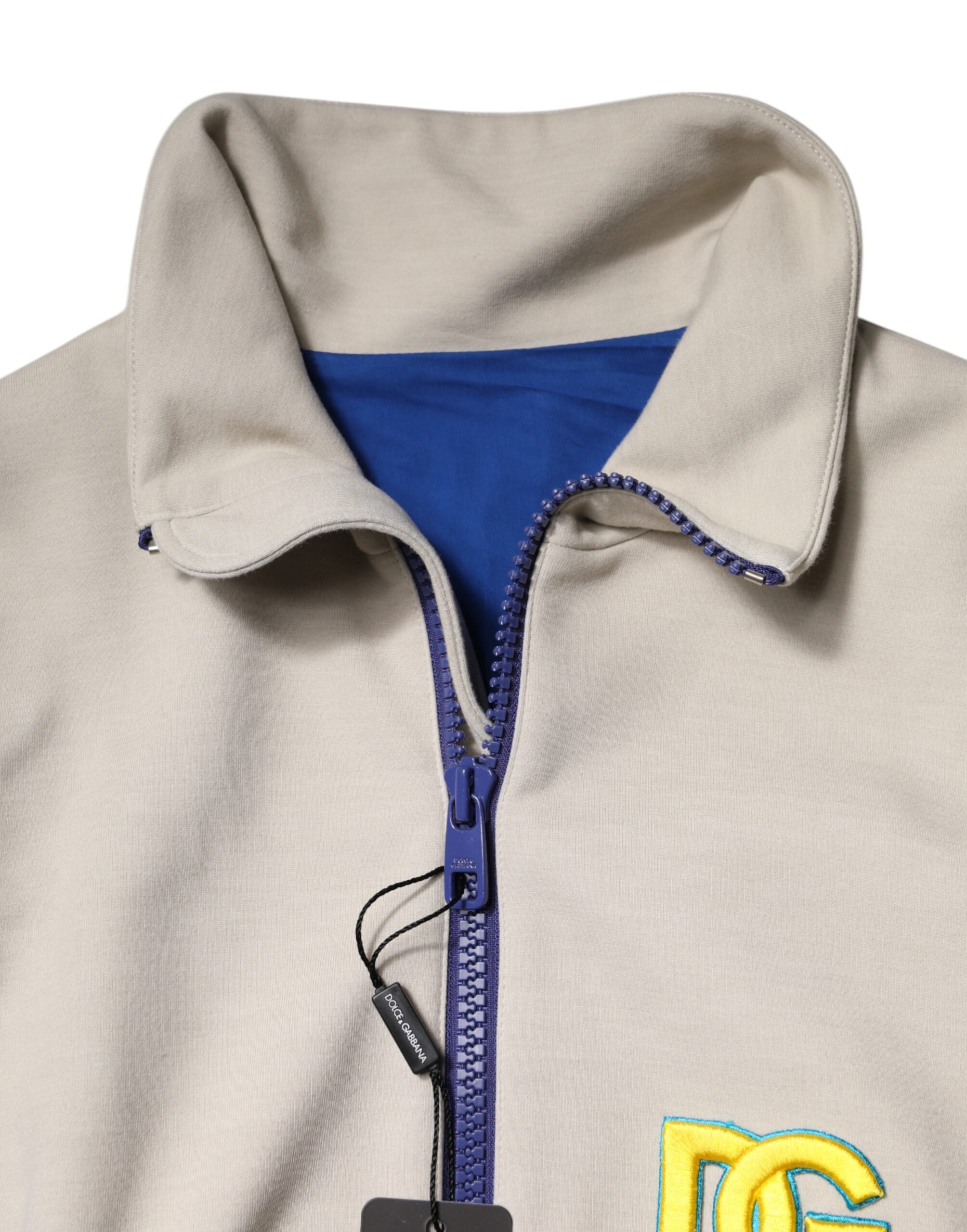 Multicolor Polyester Full Zip Bomber Jacket - ventzia