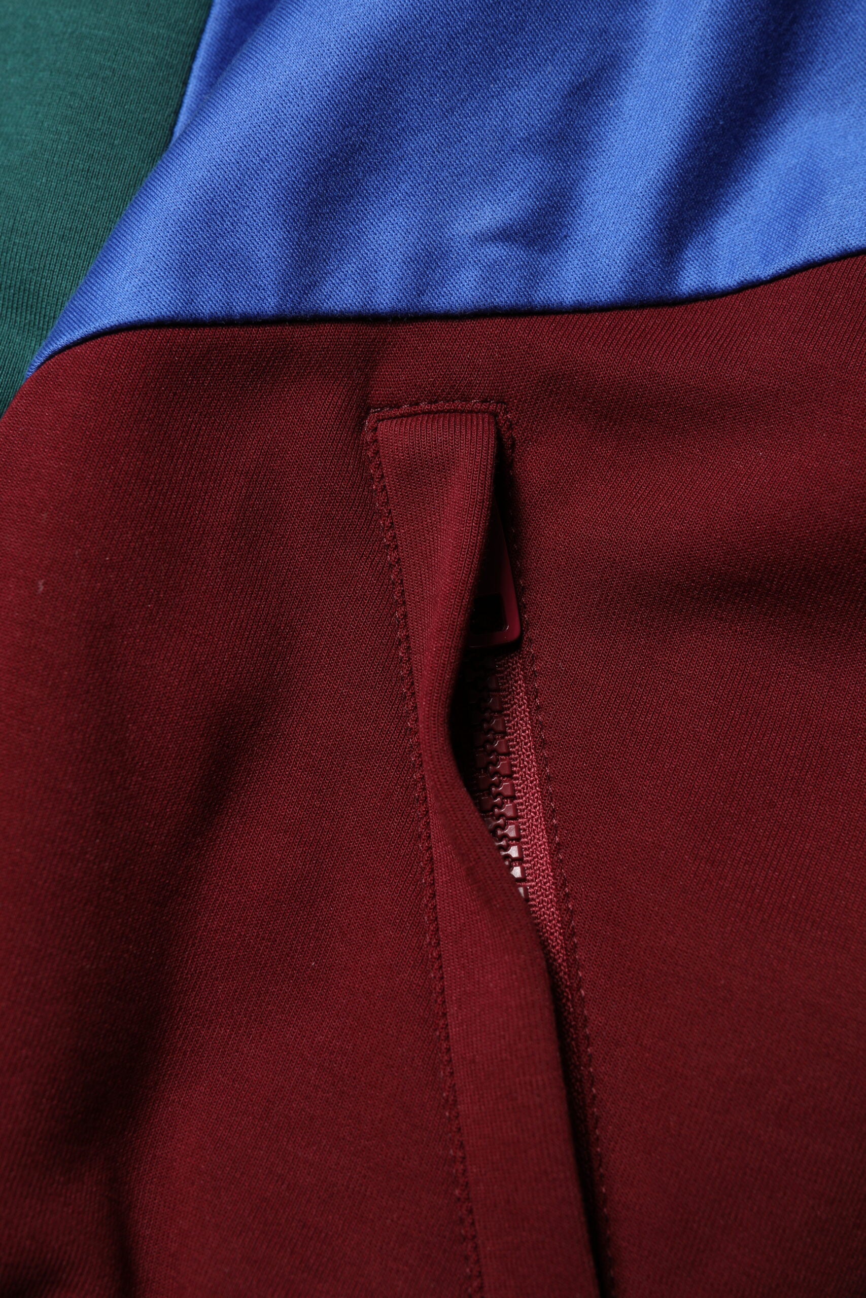 Multicolor Cotton Logo Full Zip Jacket - ventzia