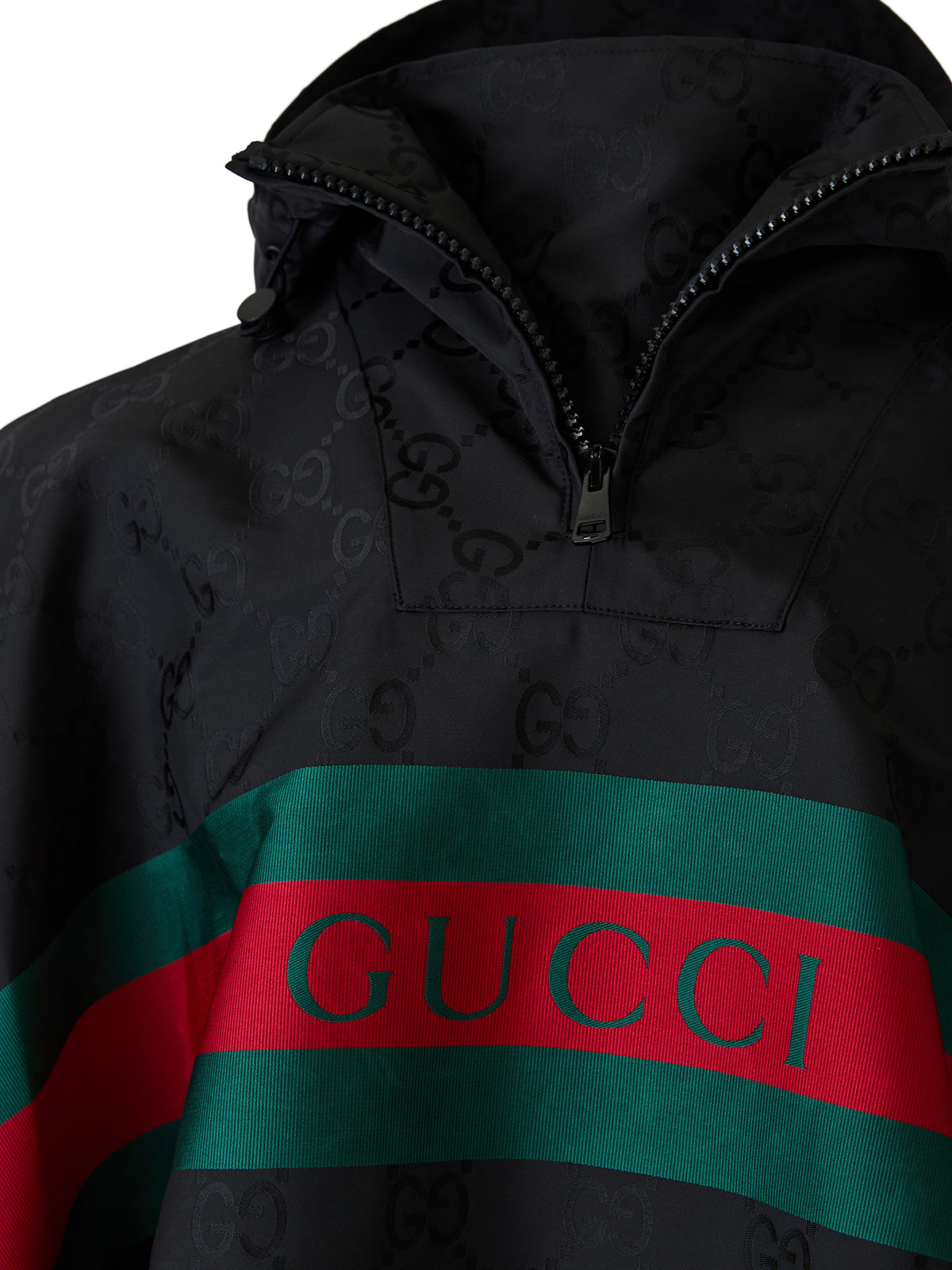 GG Jacquard Nylon Coat - ventzia