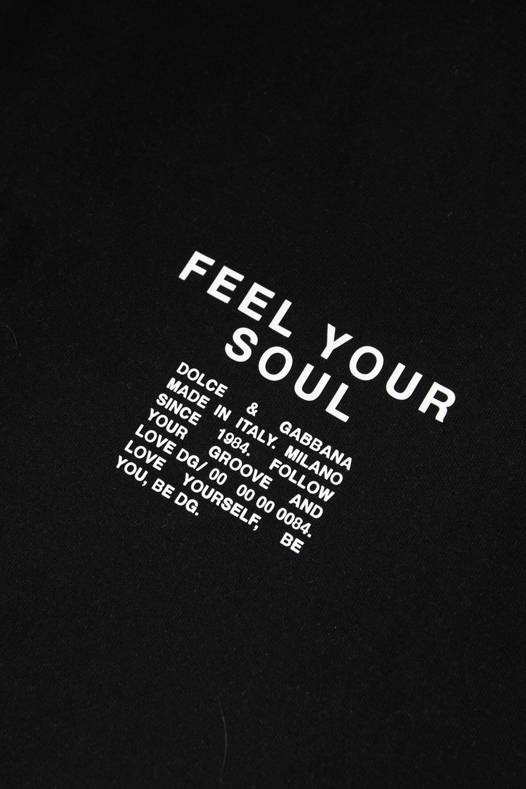 Black Cotton Logo Knitted Pullover Sweater - ventzia