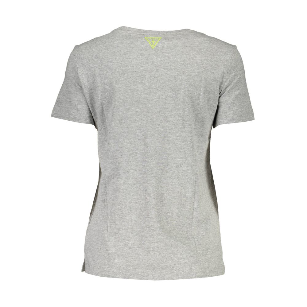 Gray Cotton Unisex T-Shirt - ventzia