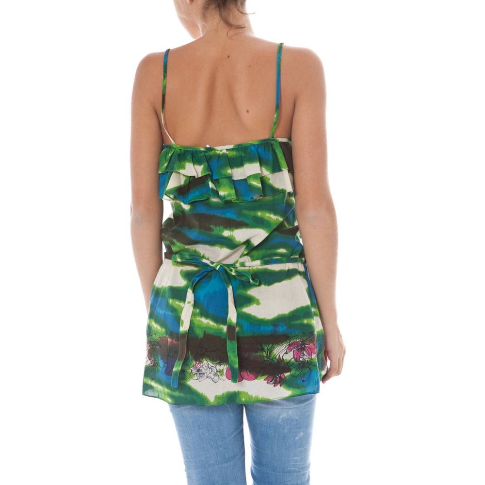 Green Cotton Unisex Tank - ventzia