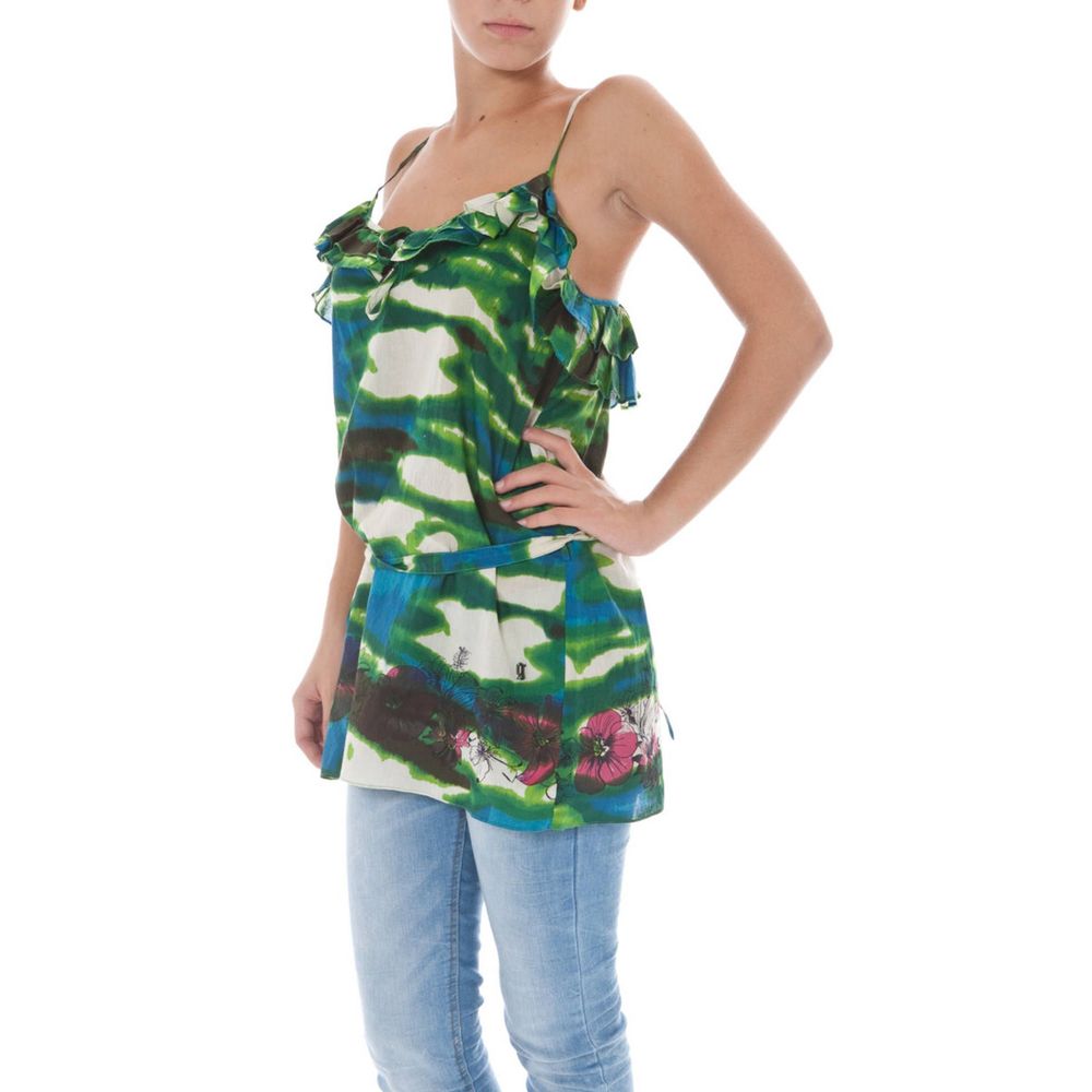 Green Cotton Unisex Tank - ventzia