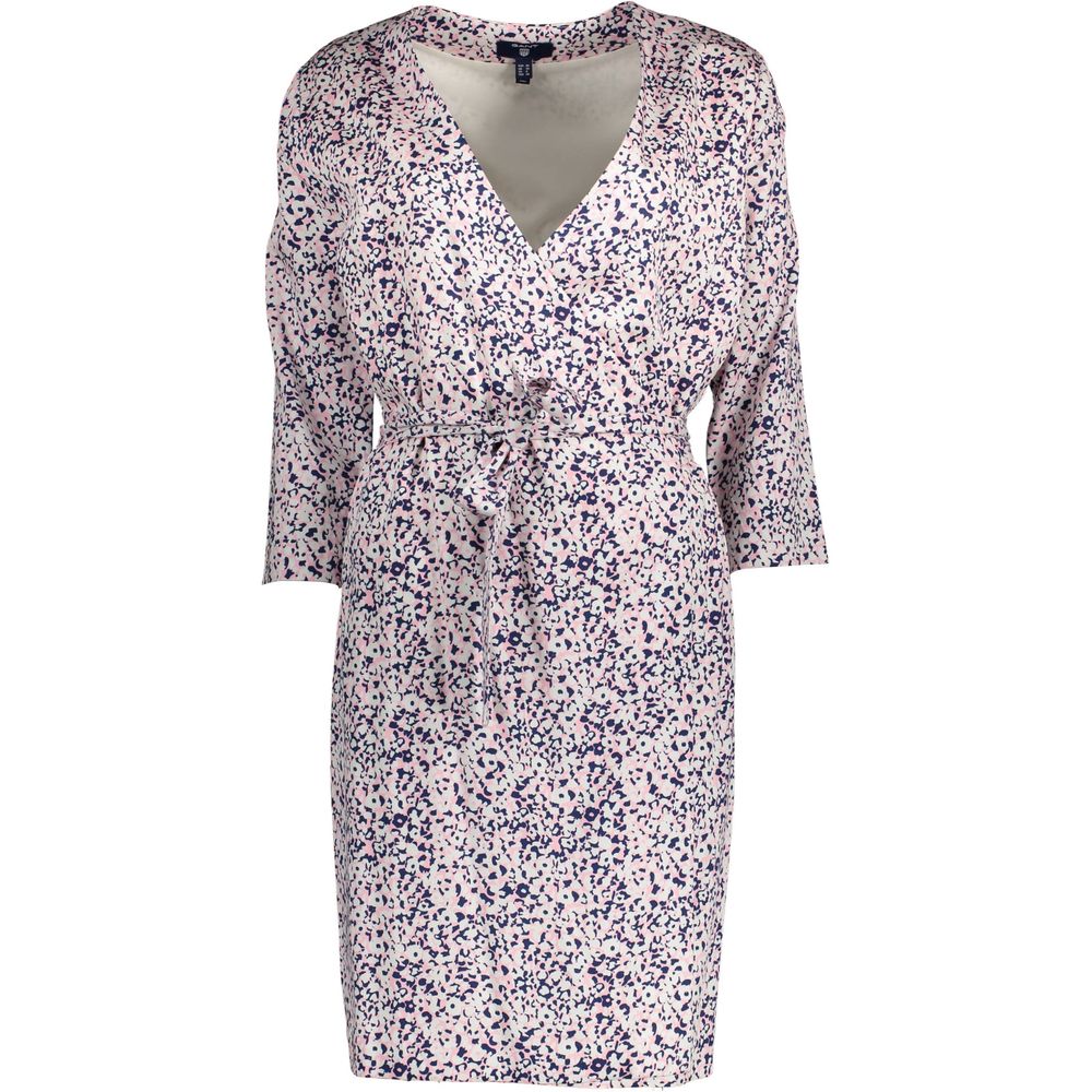 Pink Lyocell Women Dress - ventzia