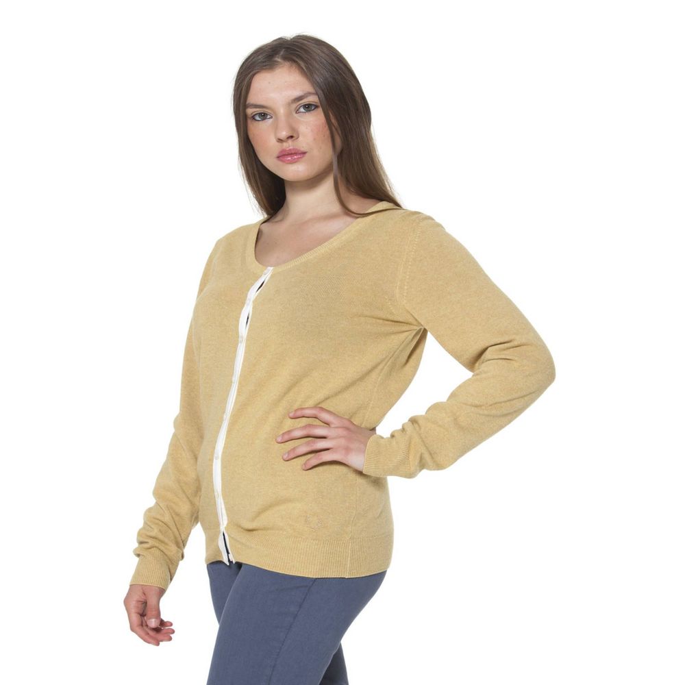 Yellow Nylon Sweater - ventzia
