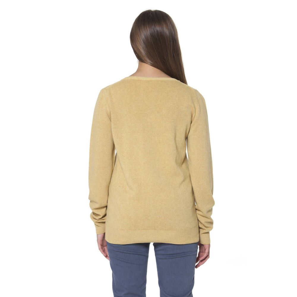 Yellow Nylon Sweater - ventzia