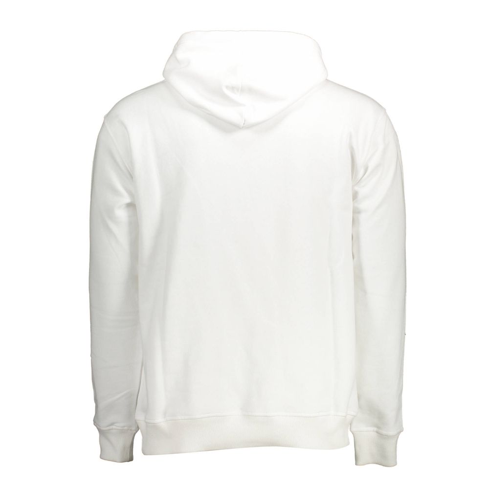 White Cotton Men Sweater - ventzia