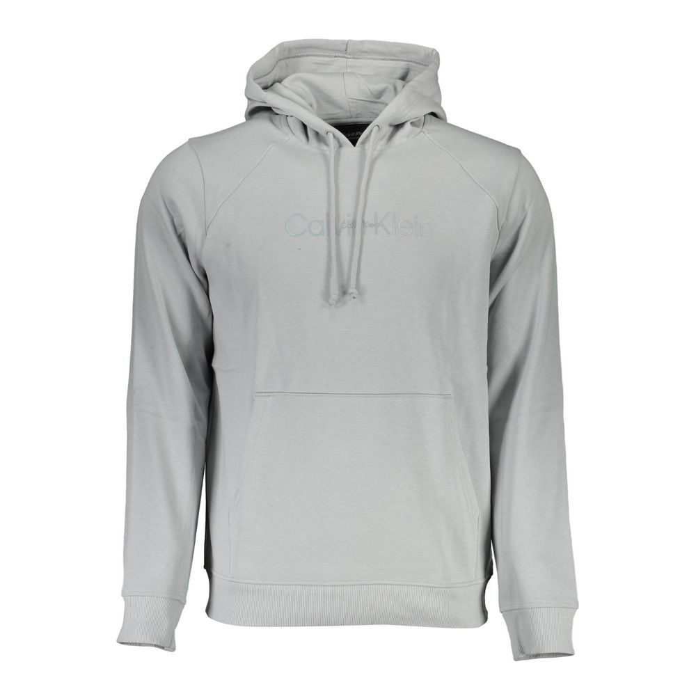 Gray Cotton Men Sweater - ventzia