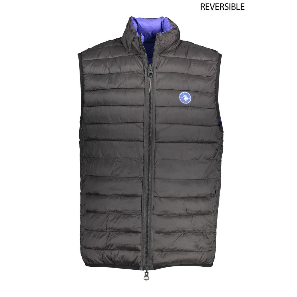 Blue Nylon Men Jacket - ventzia