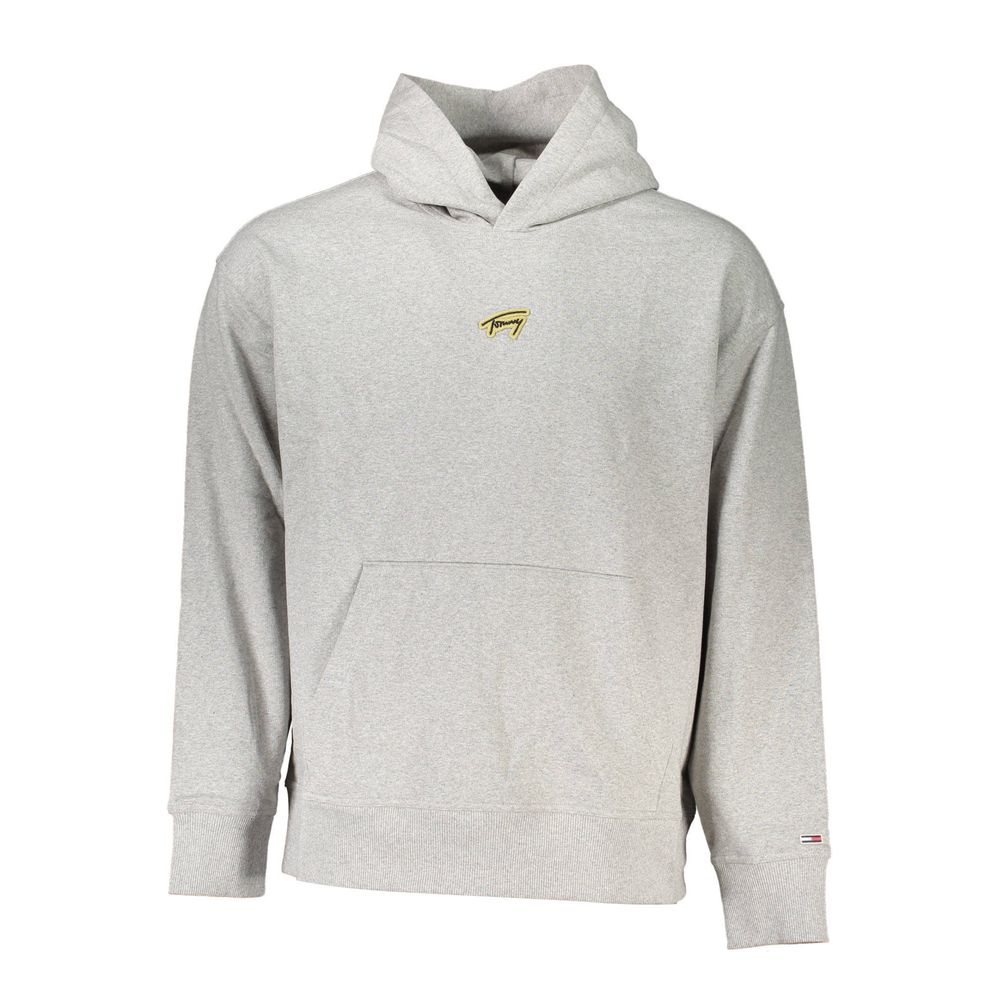 Gray Cotton Men Sweater - ventzia