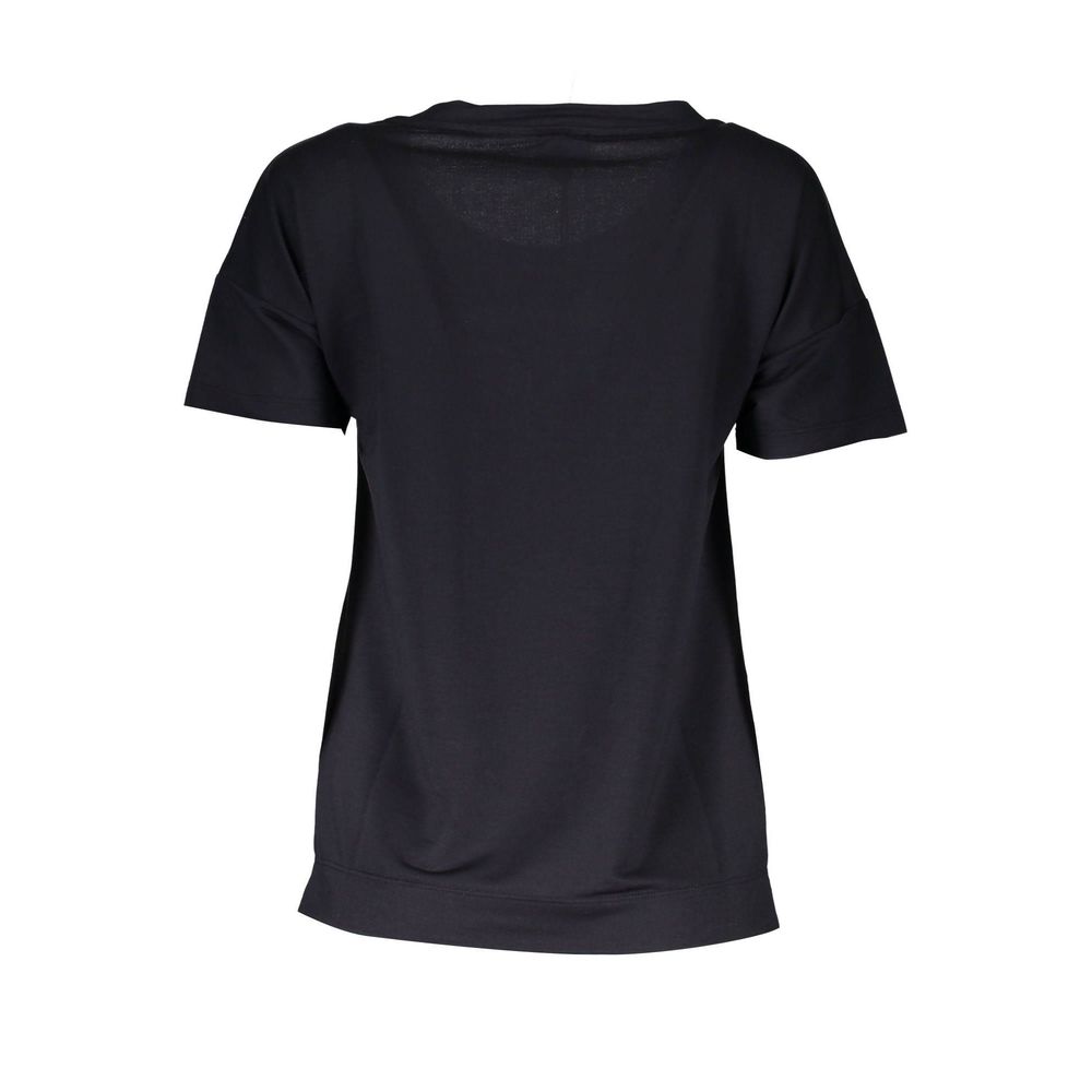 Black Polyester Women Top - ventzia