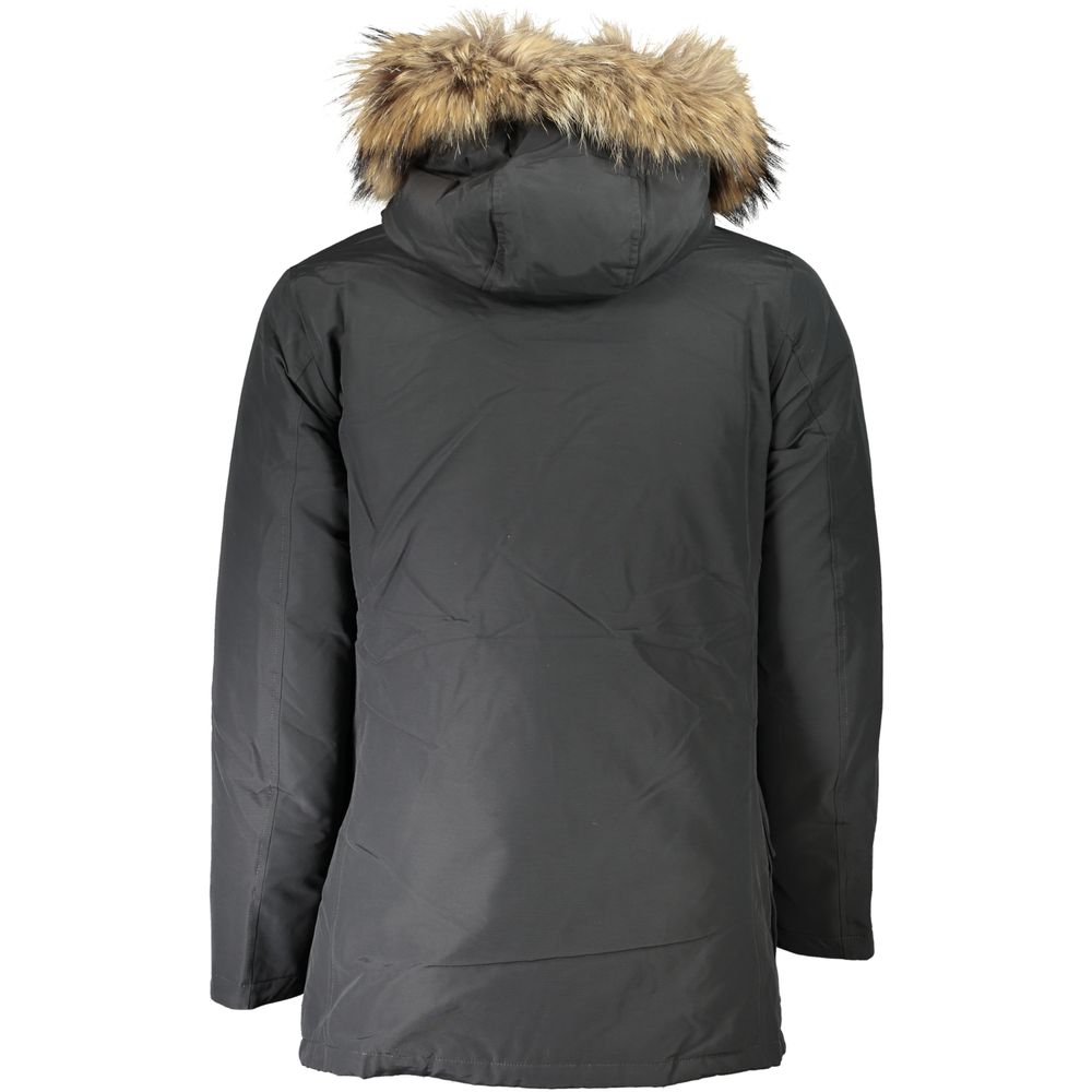 Gray Cotton Men's Jacket - ventzia