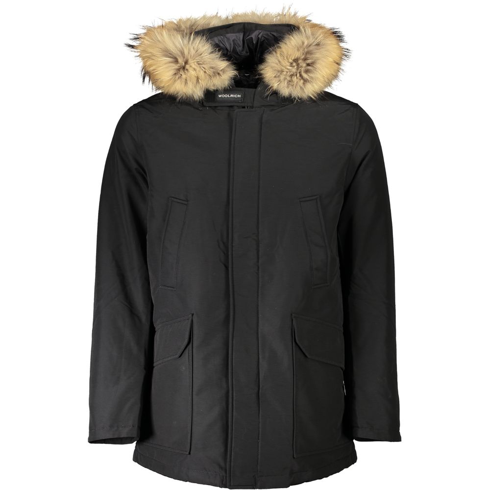 Black Cotton Men Jacket - ventzia