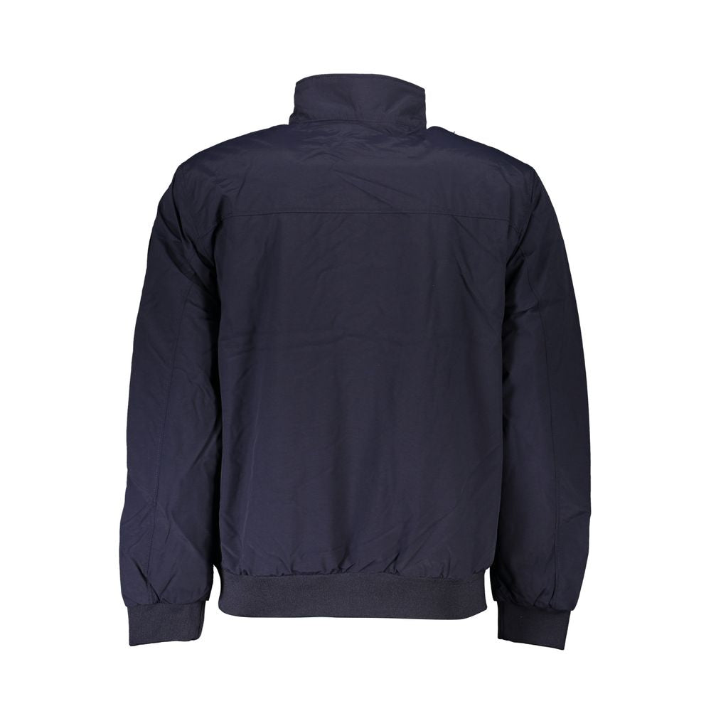 Blue Polyamide Men Jacket - ventzia