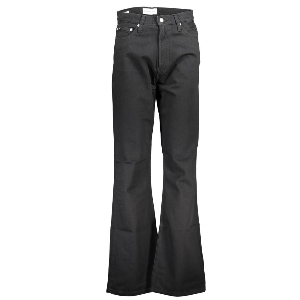 Blu Cotton Women Jeans - ventzia