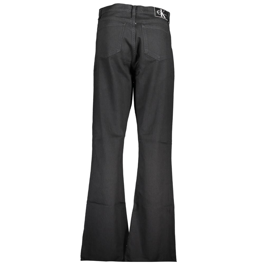 Blu Cotton Women Jeans - ventzia