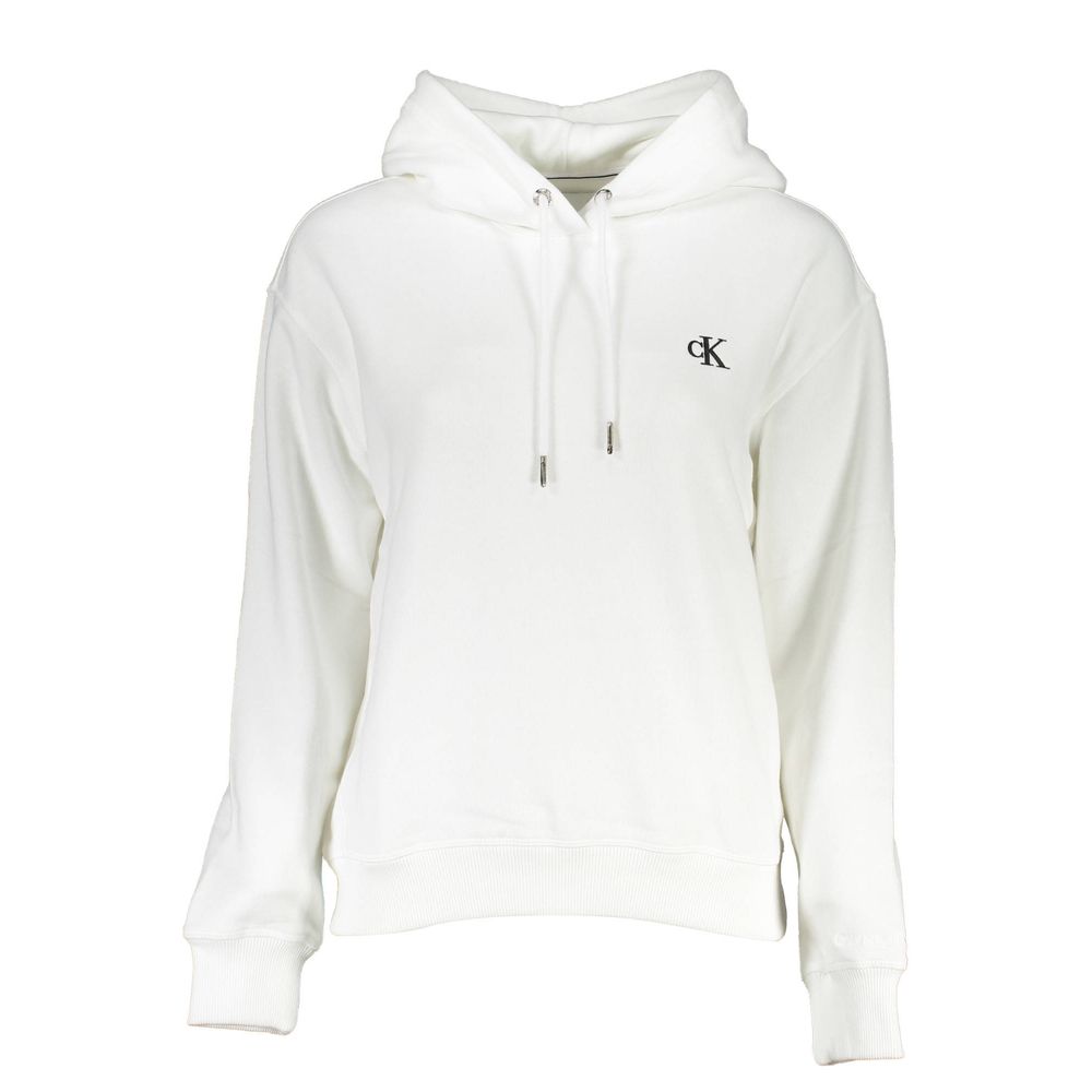 White Cotton Sweater - ventzia
