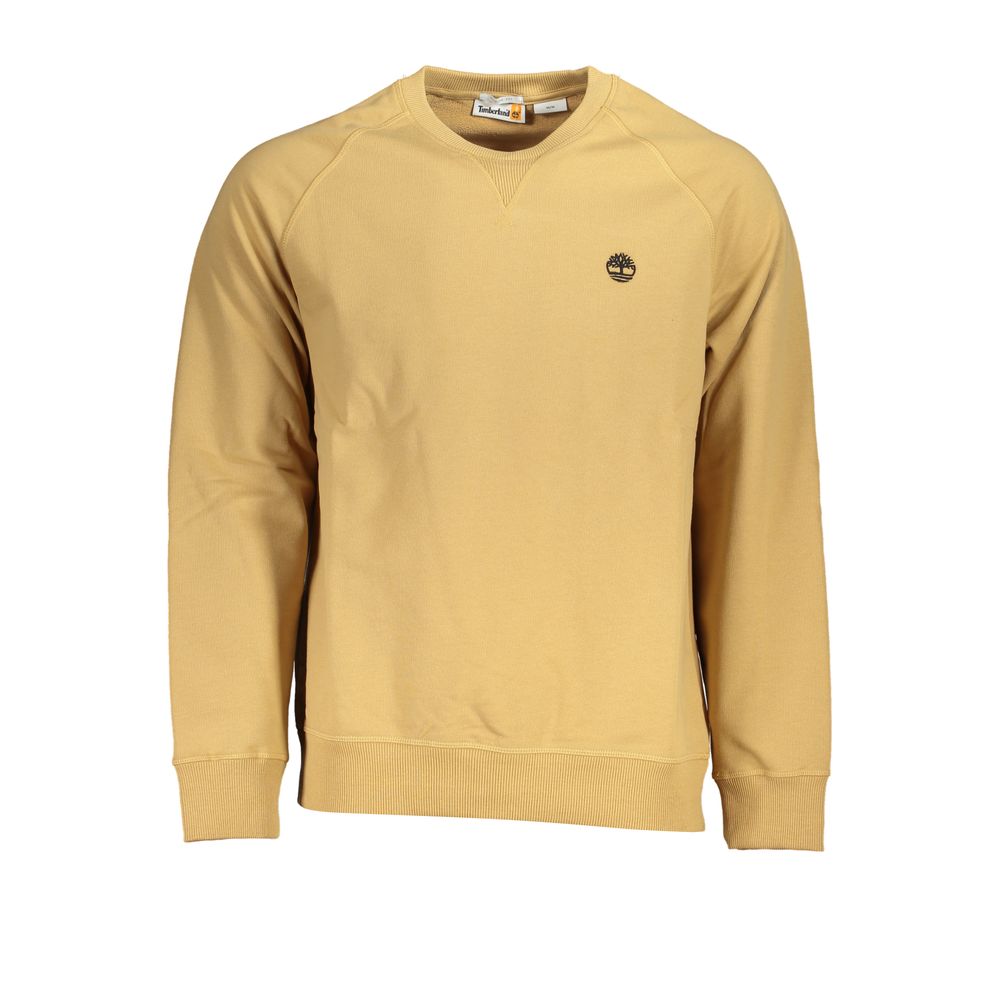 Beige Cotton Men Sweater - ventzia