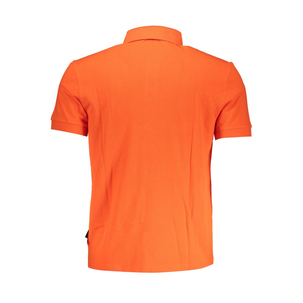 Pink Contrast Detail Polo Shirt - ventzia