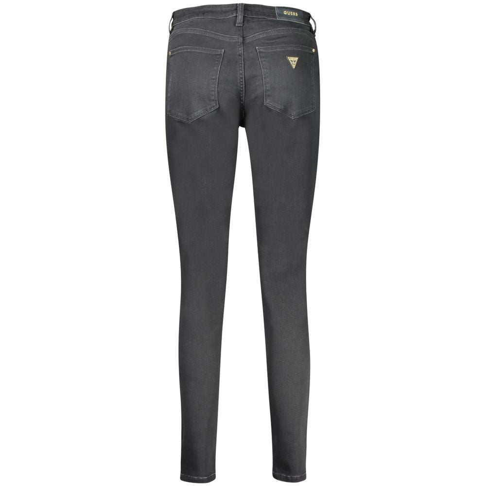 Nero Cotton Women's Skinny Jean - ventzia