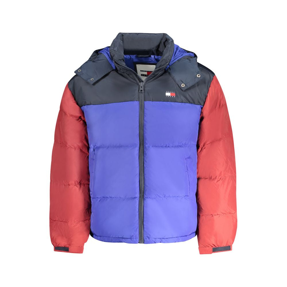 Blue Polyester Men's Jacket - ventzia