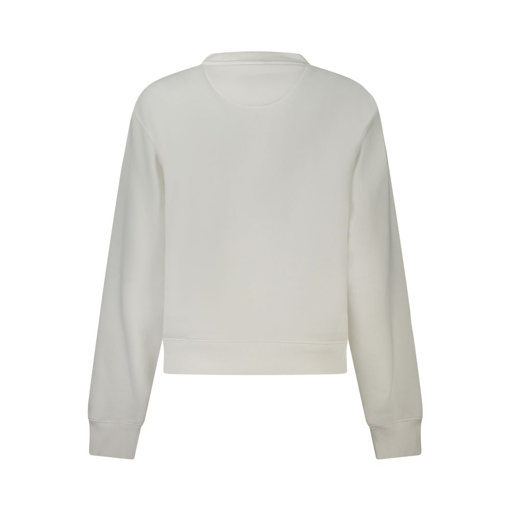 White Cotton Women Sweater