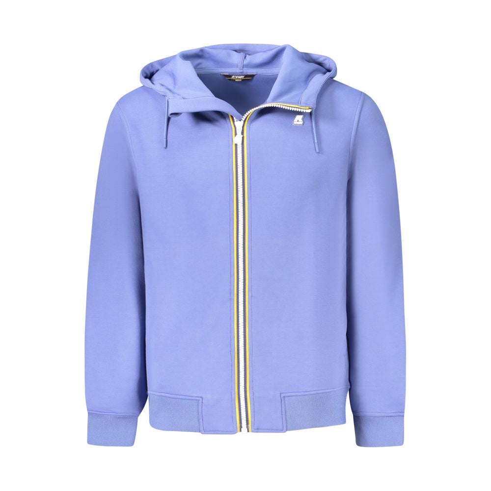 Blue Polyester Sweatshirt