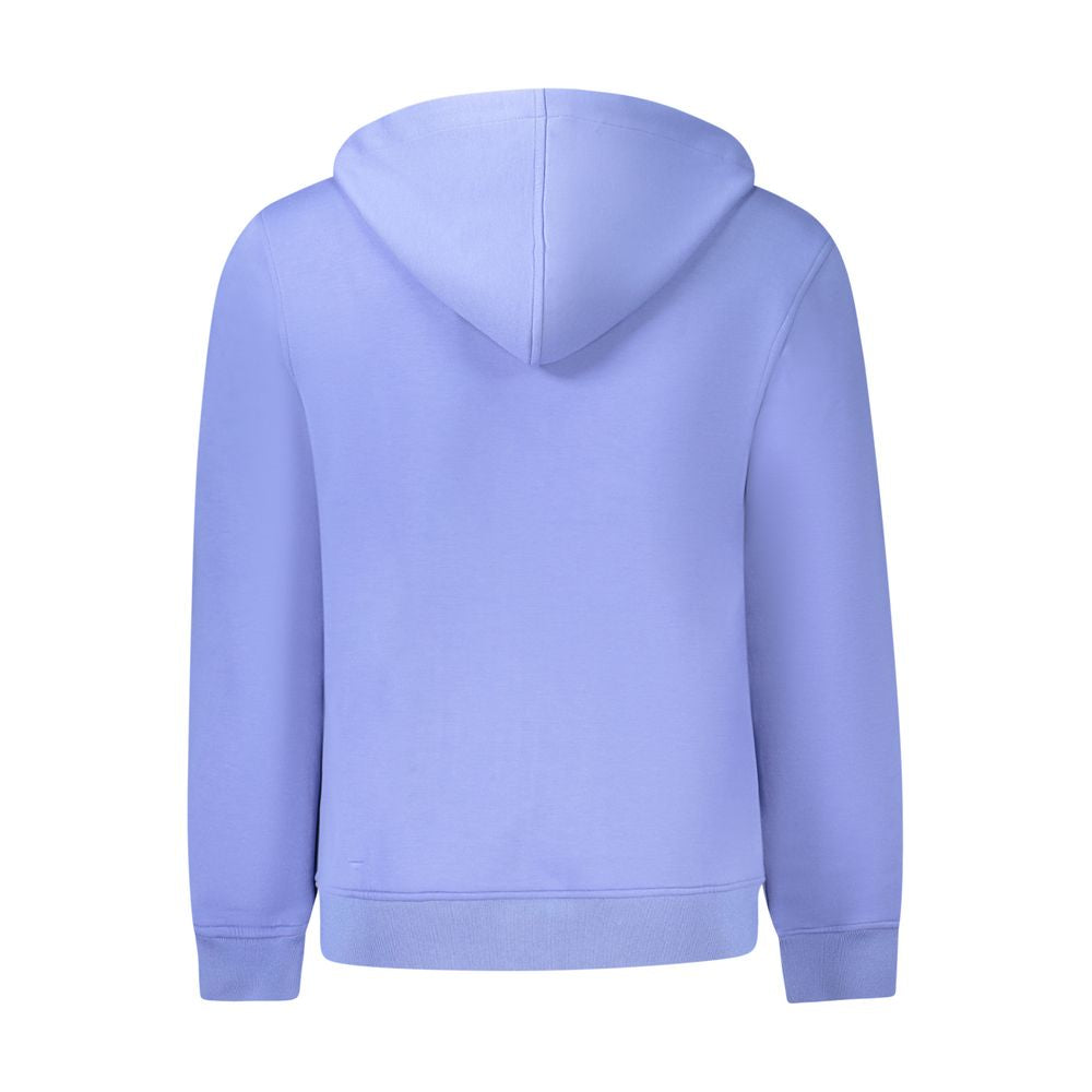Blue Polyester Sweatshirt